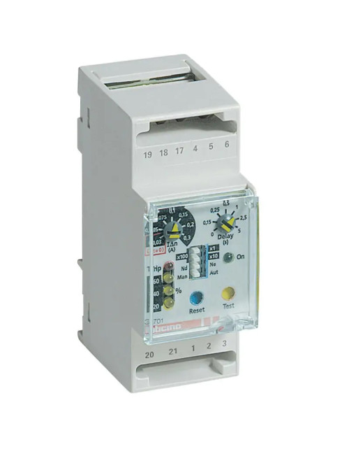 Bticino differential relay with separate toroids type A 2 G701N modules