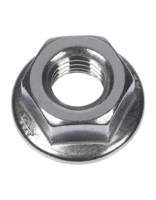 Fischer MU F M8 A2 steel flange hex nut 100 pieces 00571210