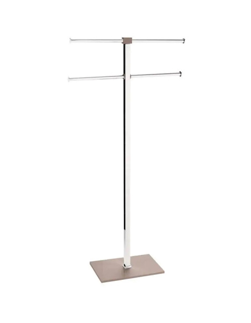 Free standing towel holder Gedy Rainbow light dove gray RA31-66