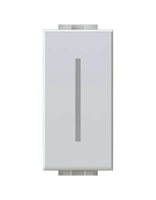 Doppio pulsante Uniko Pro S Smart 4Box per Bticino LivingLight bianco 4BCU2S.L