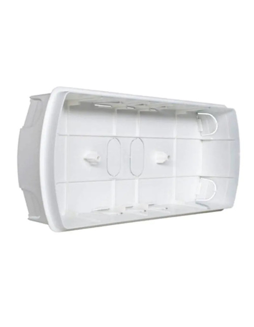 Caja de empotrar en pared para lámparas de emergencia Eaton SafeLite SL2WB