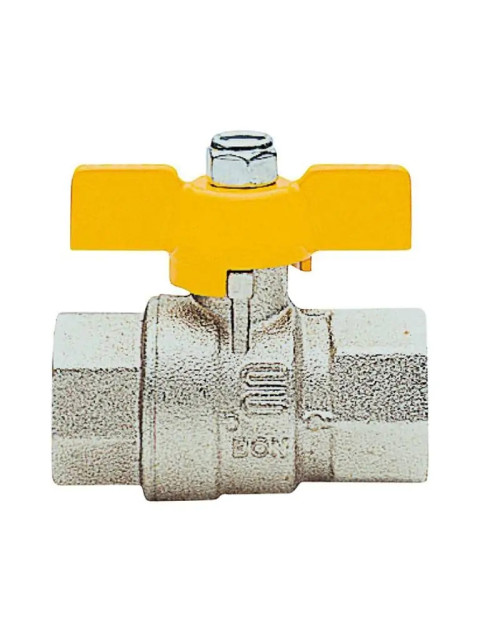 Enolgas Top Gas butterfly gas ball valve F/F 1 inch S1227N36