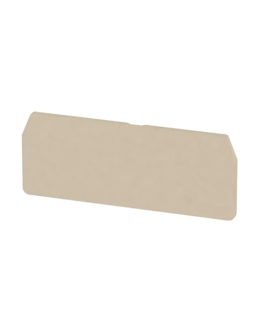 Piastra terminale separazione Weidmuller ZAP/TW3 Beige 1608800000