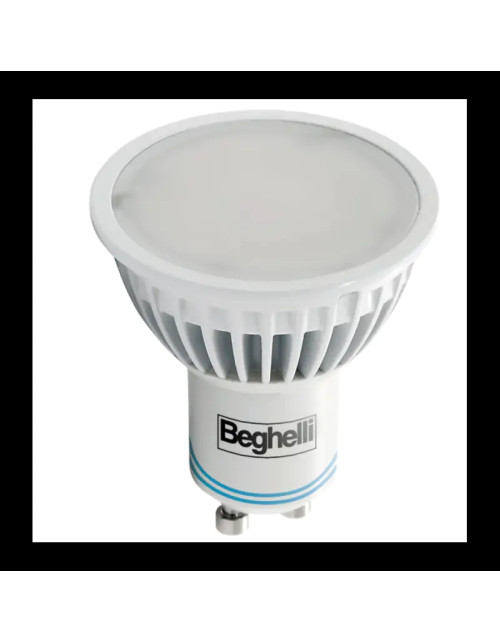 Beghelli spot LED GU10 4W 3000k lumière chaude occultant 56302