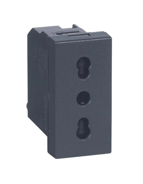 Legrand Vela Scura Bypass Socket 2P+E 10/16A 683081