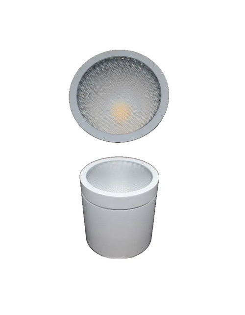 Plafoniera Nobile LED 10W 3000K 50° gradi IP20 colore bianco DL013/50/BI