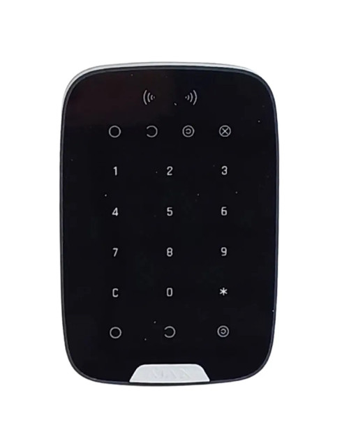 Kabellose und Touch-Tastatur Ajax KeyPad Plus proxi schwarz 38252