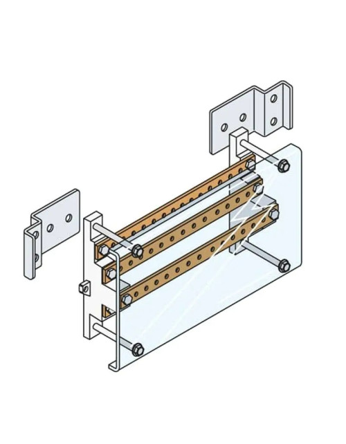 Abb AD1034-AD soportes de fijación para paneles 2 piezas PBRF3453