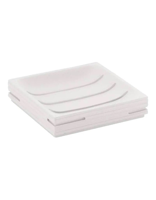 Gedy Quadrotto white freestanding soap dish QU11-02