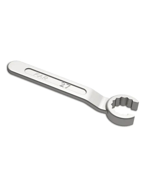 Ring spanner for nuts and hexagonal cap Far 27 mm 6000