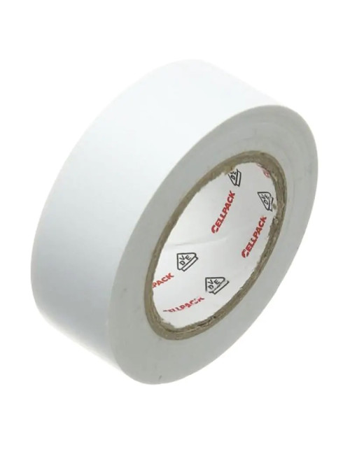 Cellpack white insulating tape 19X25X0.15 145801