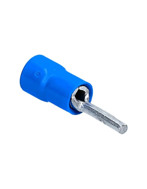 Vorisolierter Kabelschuh Cembre mit 2,5-mm-Aderendhülse, Länge 12 mm, Blau BF-P12