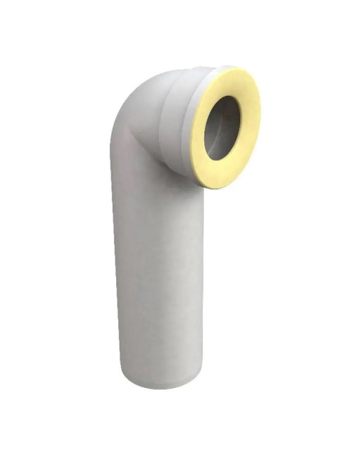 Bonomini 90-Grad-Bogen für WC-Ablauf D 110 mm weiß 8436PP11C0