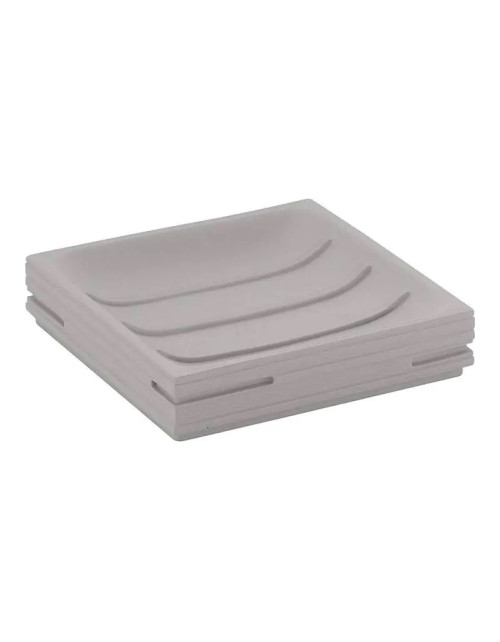 Freestanding soap dish Gedy Quadrotto gray QU11-08