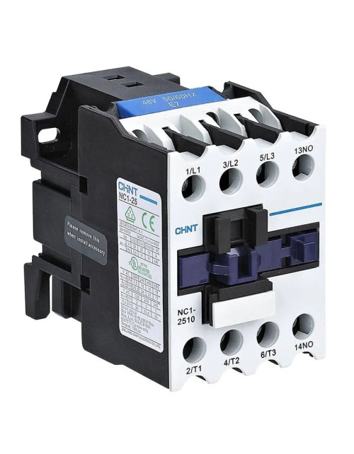 Contactor tripolar Chint NC1-25.10/230V 25A NC1 1NA 221864