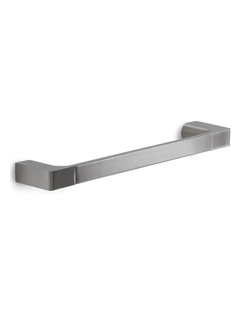 Wall mounted bathroom towel holder Gedy Pirenei 35cm brushed steel PI21-35-38