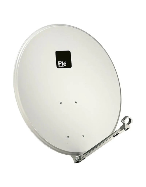 Antenne parabolique FTE diamètre 80 en acier gris OR80SB-PL