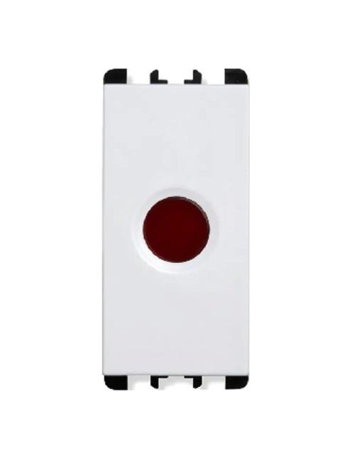 Difusor rojo para LEDs Urmet Simon Nea 1 módulo blanco 10282.B