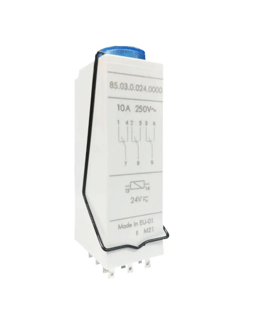 Relè temporizzatore multifunzione Finder 24VAC DC 850300240000