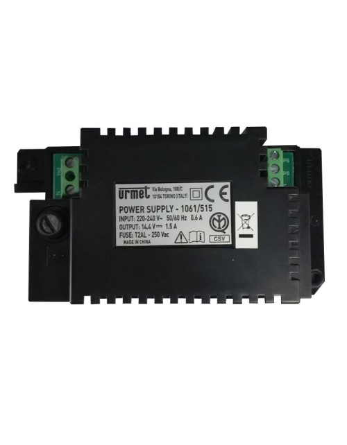 Urmet replacement power supply for 1061/515 control units