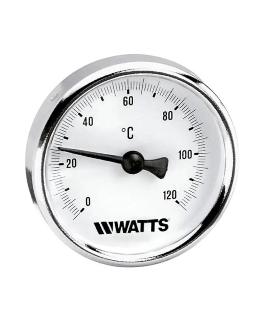 Watts Bimetall-Thermometer für Heizsysteme 1/2 D 80 mm PT4A987003