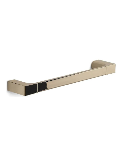 Toallero de baño de pared Gedy Pirenei 35cm oro brillante PI21-35-87