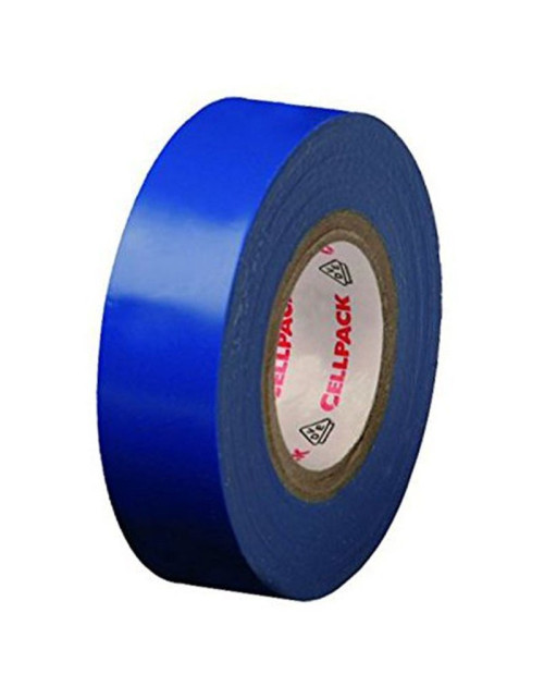Cellpack blaues Isolierband 15X10X0,15 aus PVC 145825