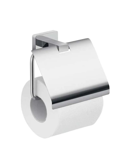 Gedy Atena covered chrome wall roll holder 4425-13