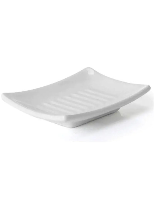 Gedy Verbena white free-standing soap dish VE11-02