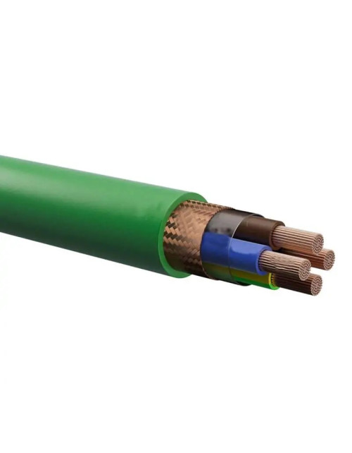 Cable multipolar blindado FG16OH2M16 12G 1,5 mm2 G/V 0,6/1kV