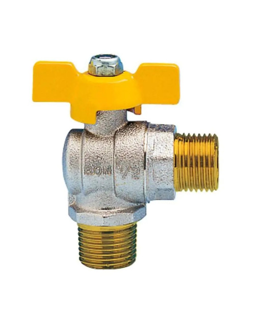 Ball valve for combustible gases Enolgas Bon Flex M/M 1/2 x 1/2 G0363N04