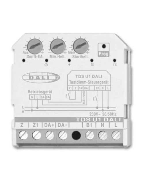 Dimmer with Dali TCI TDS U1 for buttons 180429