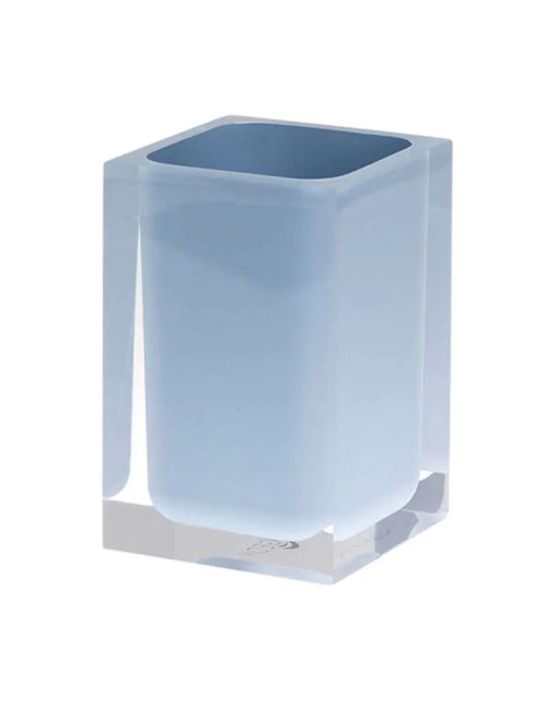 Gedy Soporte para cepillos de dientes independiente Rainbow, azul claro RA98-86