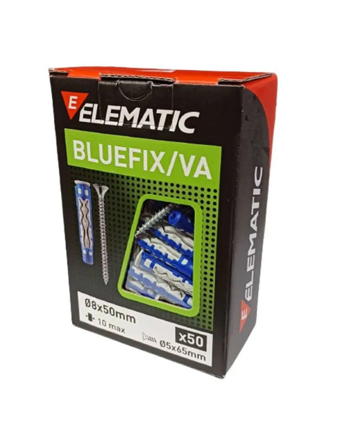 Elematic Anclaje Bluefix/va 8x50mm 50 piezas 565541