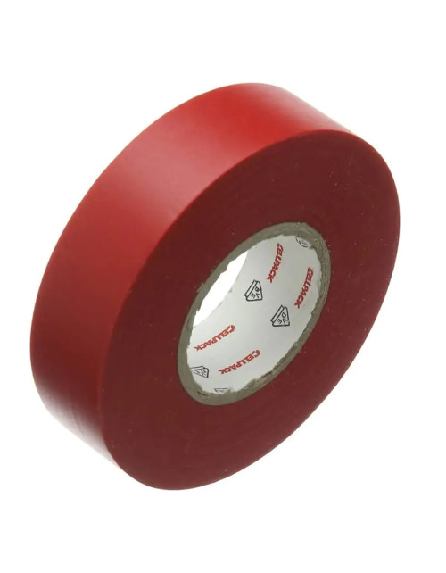 Cellpack red insulating tape 19X25X0.15 in PVC 145800