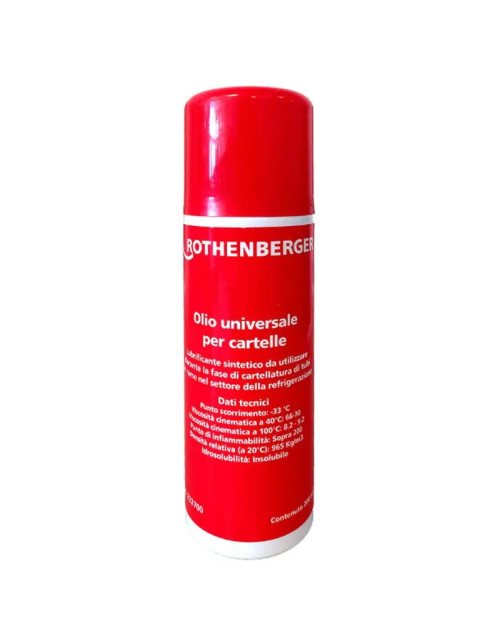 Olio universale per cartellatrice Rothenberger Spray 200 ml 222700