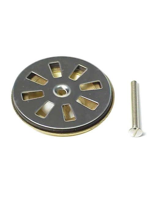 Grilled drain for Idroblok shower tray 1 1/4 with brass screw 020234