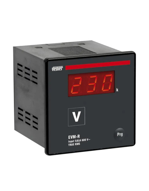Instrument de mesure Vemer EVM-R voltmètre ou ampèremètre 600VAC VM293800