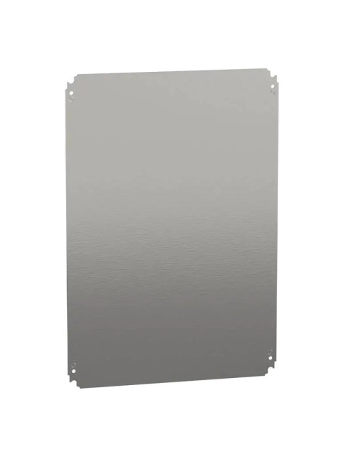Schneider bottom plate for 700x500 mm galvanized sheet metal boxes NSYMM75
