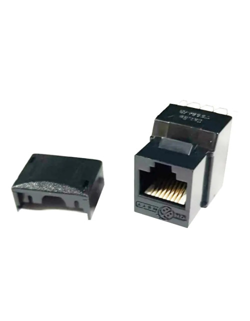 Artikel Buchse RJ45 U/UTP 8/8 Cat.6 ungeschirmt Schwarz 60101