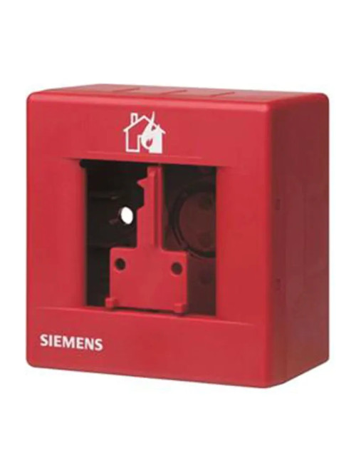 Caja roja Siemens para pulsador con llave A5Q00002217