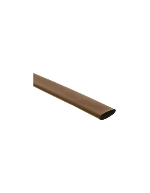 Etelec heat shrink tubing 4.8 reduces to 2.4 Brown 1 m GT1188