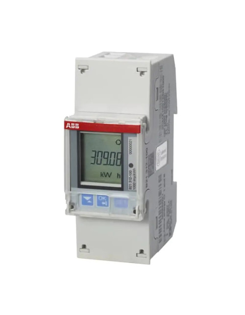 Contatore energia Meter bidirezionale Abb B21 312-100 RS485 B213121