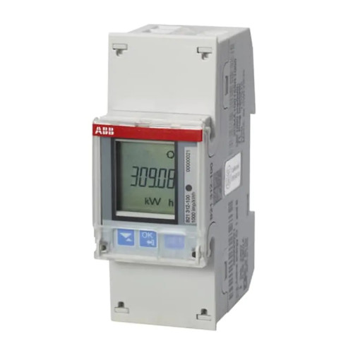 Kit Energy+ Abb Wallbox 7,4KW avec câble et prise T2 protection de ligne RFID et compteur bidirectionnel