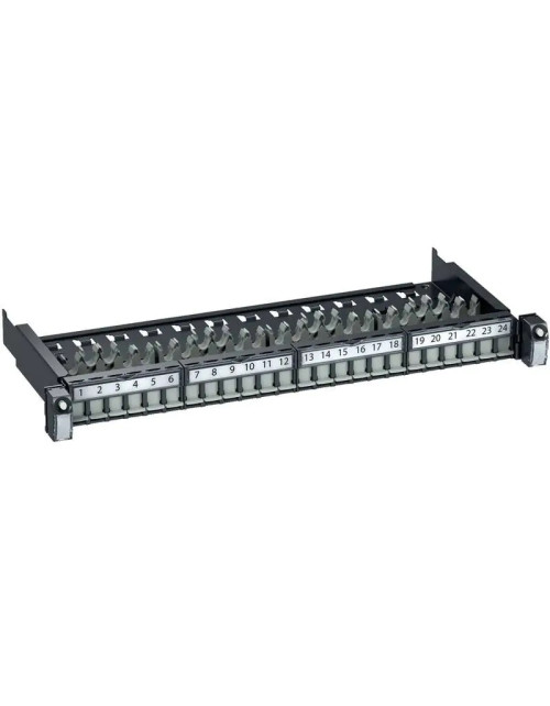 Patch Panel Schneider UTP 19 pollici 24 porte vuoto VDIG112241U