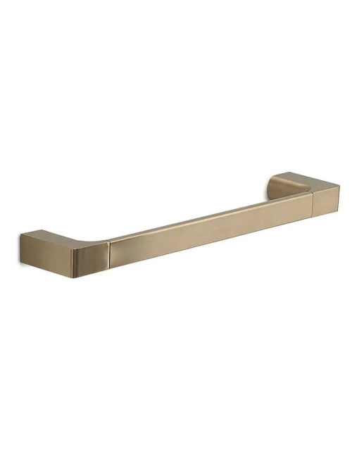 Porta asciugamani bagno a muro Gedy Pirenei 35cm oro matto PI21-35-88