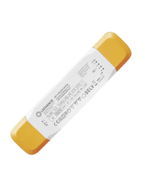 Controlador de fuente de alimentación para LED Osram 60W 24V IP20 DRVAL6024G2