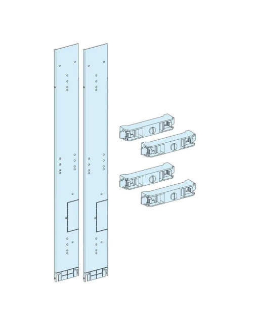 Barrière frontale Schneider pour barres verticales latérales 2 barres LVS04921