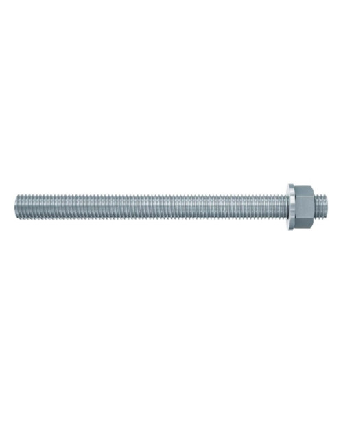 Fischer M12x140 mm steel threaded bar 00090283