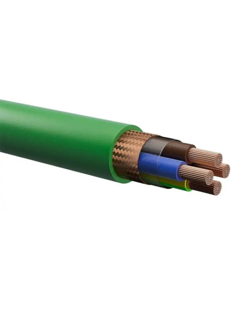 Shielded energy cable FG16OH2M16 7G 1.5 mm2 with G/V